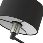 50270-04 1 Light Black Swing Arm Wall Lamp-Lighting LumensWall Lamps