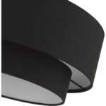 50272-04 3 Light Black Large Semi-Flush-Lighting LumensSemi Flush