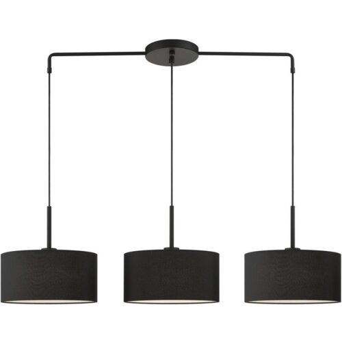 50273-04 3 Light Black Large Linear Chandelier-Lighting LumensChandeliers