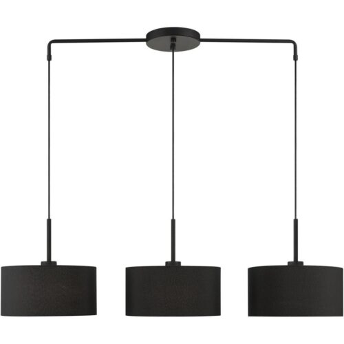 50273-04 3 Light Black Large Linear Chandelier-Lighting LumensChandeliers