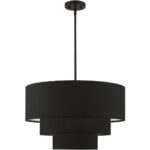 50274-04 4 Light Black Pendant Chandelier-Lighting LumensChandeliers