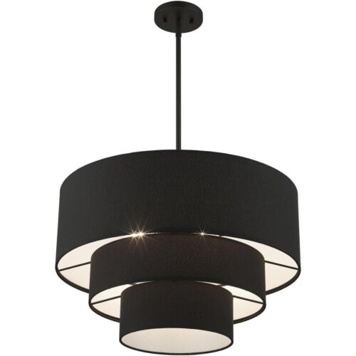 50274-04 4 Light Black Pendant Chandelier-Lighting LumensChandeliers