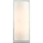 6 inch 2 Light Brushed Nickel Wall Sconce with Hand Crafted Off-White Fabric Hardback Shade Shade-Lighting LumensWall Sconces