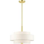 50874-12 4 Light Satin Brass Chandelier-Lighting LumensChandeliers