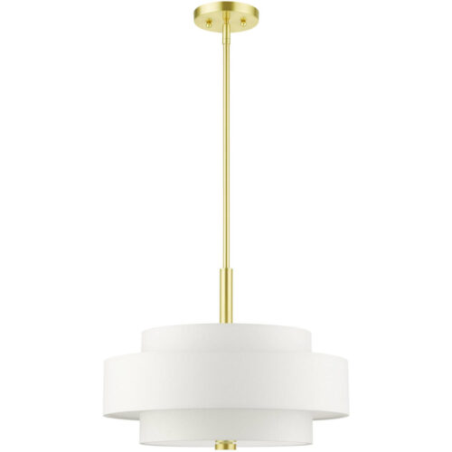 50874-12 4 Light Satin Brass Chandelier-Lighting LumensChandeliers