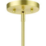 50874-12 4 Light Satin Brass Chandelier-Lighting LumensChandeliers