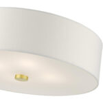 51055-12 4 Light Satin Brass Semi Flush-Lighting LumensSemi Flush