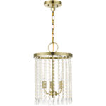 51060-01 3 Light Antique Brass Pendant Chandelier-Lighting LumensChandeliers