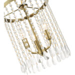 51060-01 3 Light Antique Brass Pendant Chandelier-Lighting LumensChandeliers