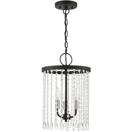 51060-04 3 Light Black Pendant Chandelier-Lighting LumensChandeliers