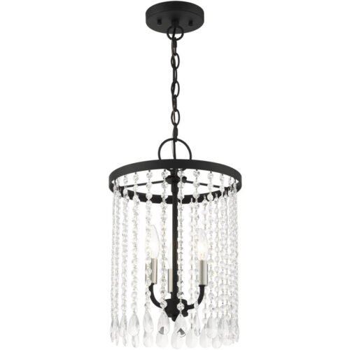 51060-04 3 Light Black Pendant Chandelier-Lighting LumensChandeliers