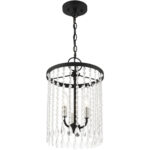 51060-04 3 Light Black Pendant Chandelier-Lighting LumensChandeliers