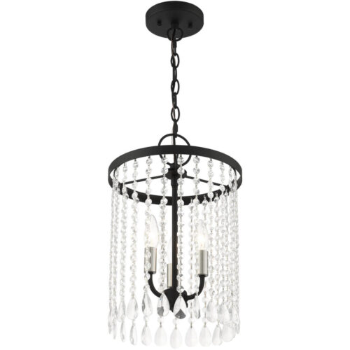 51060-04 3 Light Black Pendant Chandelier-Lighting LumensChandeliers