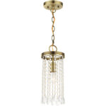 51062-01 1 Light Antique Brass Single Pendant-Lighting LumensPendant Lights