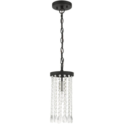 51062-04 1 Light Black Single Pendant-Lighting LumensPendant Lights