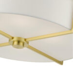 51075-12 4 Light Satin Brass  Semi Flush-Lighting LumensSemi Flush