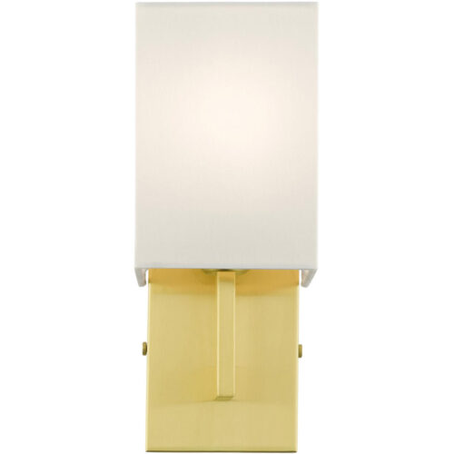 51101-12 1 Light Satin Brass ADA Sconce-Lighting LumensWall Sconces