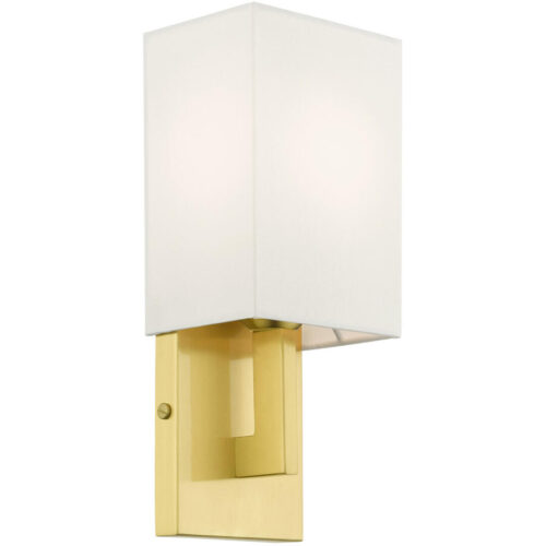 51101-12 1 Light Satin Brass ADA Sconce-Lighting LumensWall Sconces