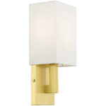 51101-12 1 Light Satin Brass ADA Sconce-Lighting LumensWall Sconces