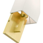 51101-12 1 Light Satin Brass ADA Sconce-Lighting LumensWall Sconces