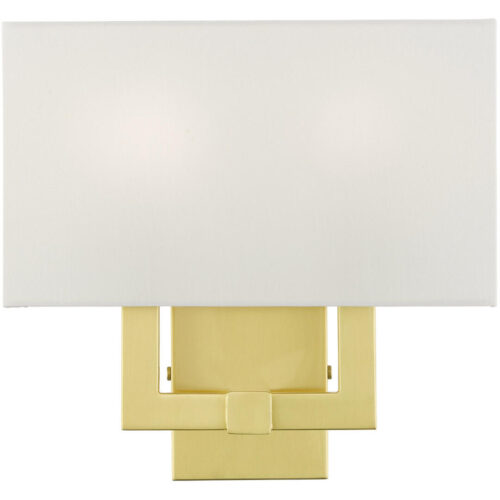 51103-12 2 Light Satin Brass ADA Sconce-Lighting LumensWall Sconces