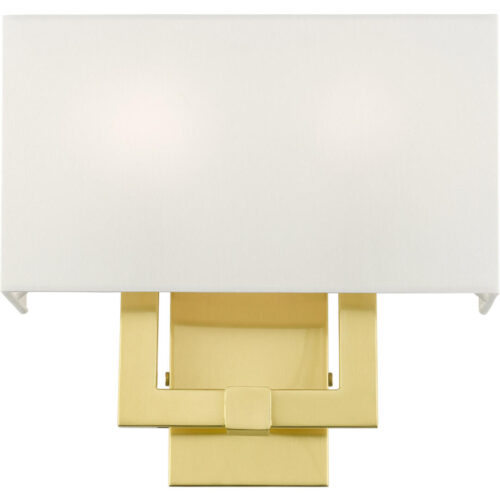 51103-12 2 Light Satin Brass ADA Sconce-Lighting LumensWall Sconces