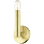 51131-12 1 Light Satin Brass ADA Sconce-Lighting LumensWall Sconces