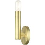 51131-12 1 Light Satin Brass ADA Sconce-Lighting LumensWall Sconces