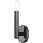 51131-46 1 Light Black Chrome ADA Sconce-Lighting LumensWall Sconces