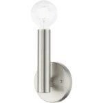 51131-91 1 Light Brushed Nickel ADA Sconce-Lighting LumensWall Sconces