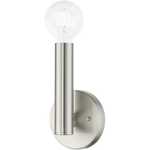 51131-91 1 Light Brushed Nickel ADA Sconce-Lighting LumensWall Sconces