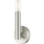 51131-91 1 Light Brushed Nickel ADA Sconce-Lighting LumensWall Sconces