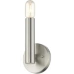 51131-91 1 Light Brushed Nickel ADA Sconce-Lighting LumensWall Sconces