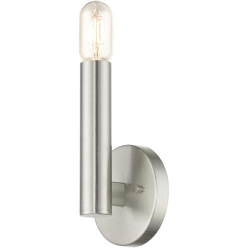 51131-91 1 Light Brushed Nickel ADA Sconce-Lighting LumensWall Sconces