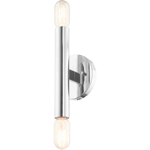 51132-05 2 Light Polished Chrome ADA Sconce-Lighting LumensWall Sconces