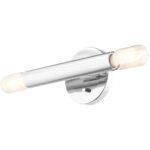 51132-05 2 Light Polished Chrome ADA Sconce-Lighting LumensWall Sconces