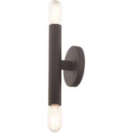 51132-07 2 Light Bronze ADA Sconce-Lighting LumensWall Sconces