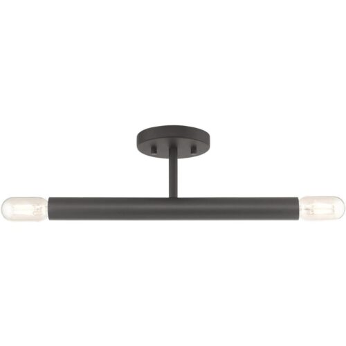 51139-07 2 Light Bronze Semi-Flush-Lighting LumensSemi Flush