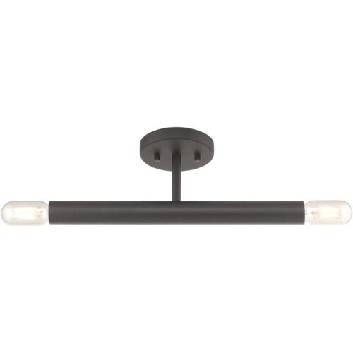 51139-07 2 Light Bronze Semi-Flush-Lighting LumensSemi Flush