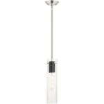 51160-91 1 Light Brushed Nickel Pendant-Lighting LumensPendant Lights