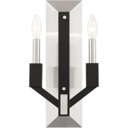 51162-91 2 Light Brushed Nickel ADA Double Sconce-Lighting LumensWall Sconces