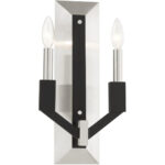 51162-91 2 Light Brushed Nickel ADA Double Sconce-Lighting LumensWall Sconces