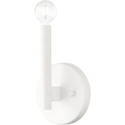 51171-03 1 Light White ADA Sconce-Lighting LumensWall Sconces