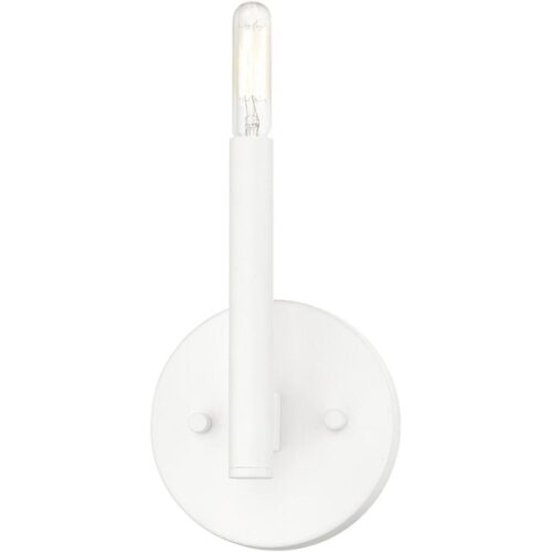 51171-03 1 Light White ADA Sconce-Lighting LumensWall Sconces