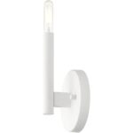 51171-03 1 Light White ADA Sconce-Lighting LumensWall Sconces