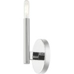 51171-05 1 Light Polished Chrome ADA Sconce-Lighting LumensWall Sconces