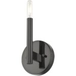 51171-46 1 Light Black Chrome ADA Sconce-Lighting LumensWall Sconces