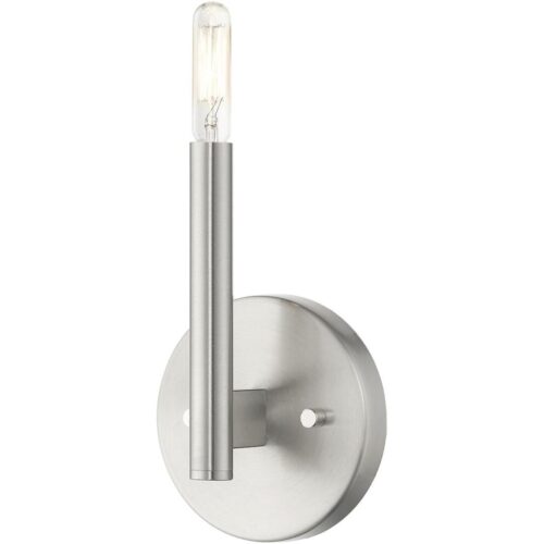 51171-91 1 Light Brushed Nickel ADA Sconce-Lighting LumensWall Sconces