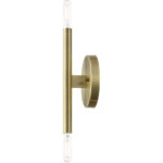 51172-01 Antique Brass ADA 2-Llght Wall Sconce-Lighting LumensWall Sconces