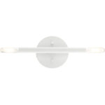 51172-03 2 Light White ADA Sconce-Lighting LumensWall Sconces